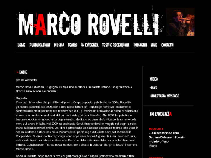 www.marcorovelli.it