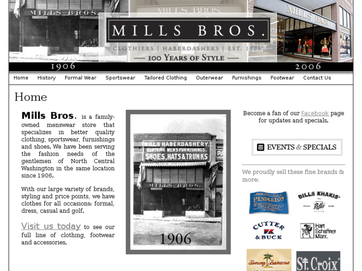 www.millsbrosmenswear.com