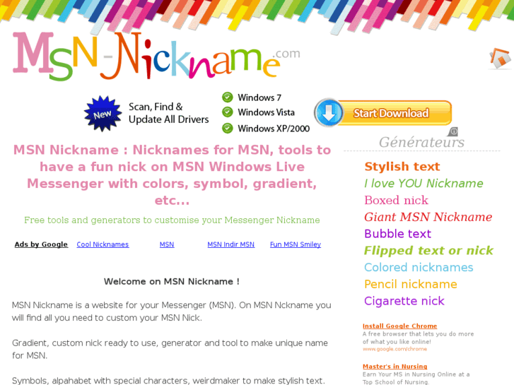 www.msn-nickname.com