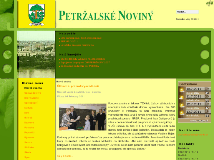 www.petrzalskenoviny.sk