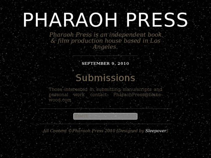 www.pharaoh-press.com