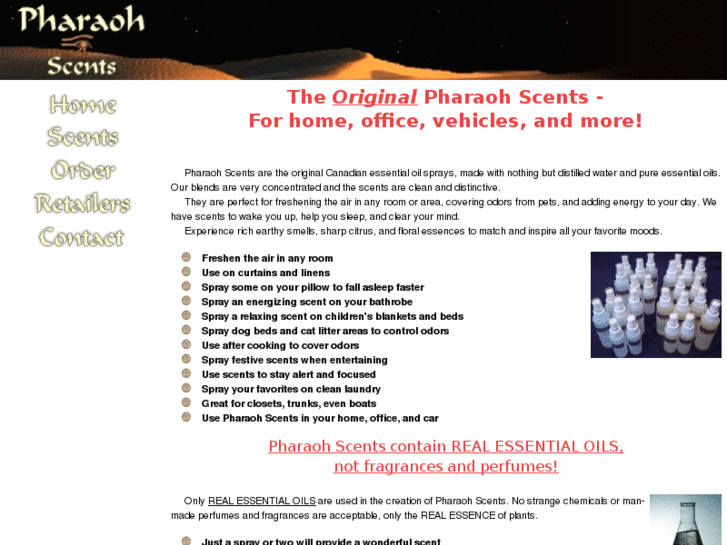 www.pharaohscents.com