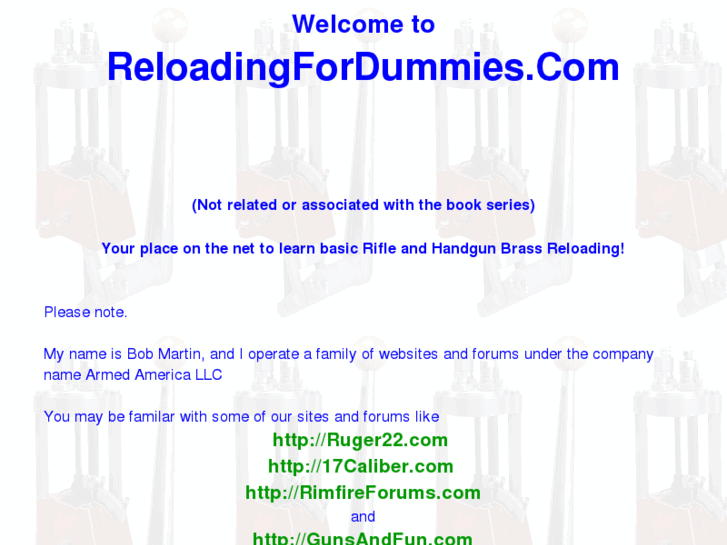 www.reloadingfordummies.com