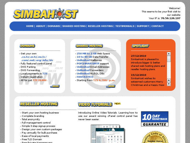 www.simbahost.com