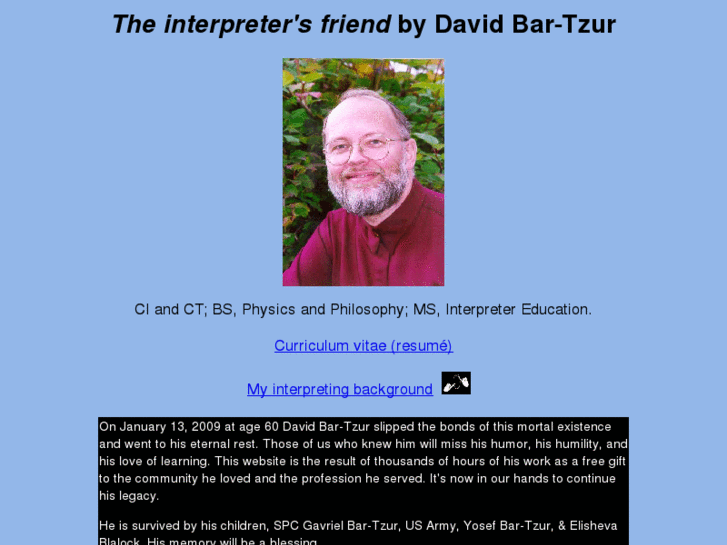 www.theinterpretersfriend.org