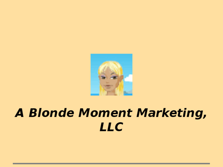 www.ablondemomentmarketing.com