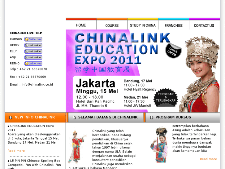 www.chinalink.co.id