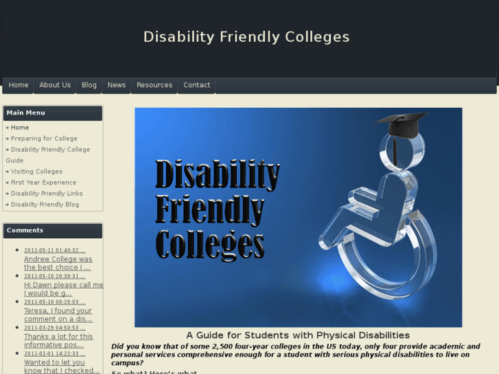 www.disabilityfriendlycolleges.com