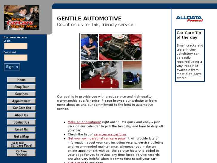 www.gentileautoservice.com