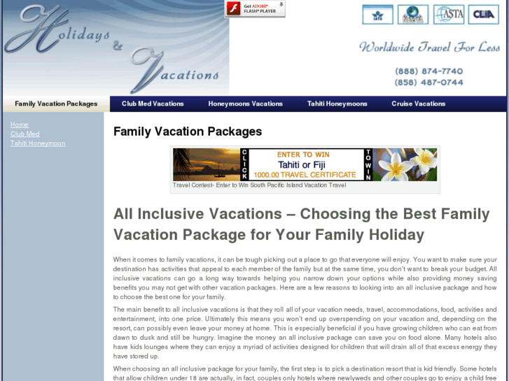 www.holidaysandvacations.com