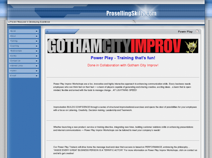 www.improvtraining.net