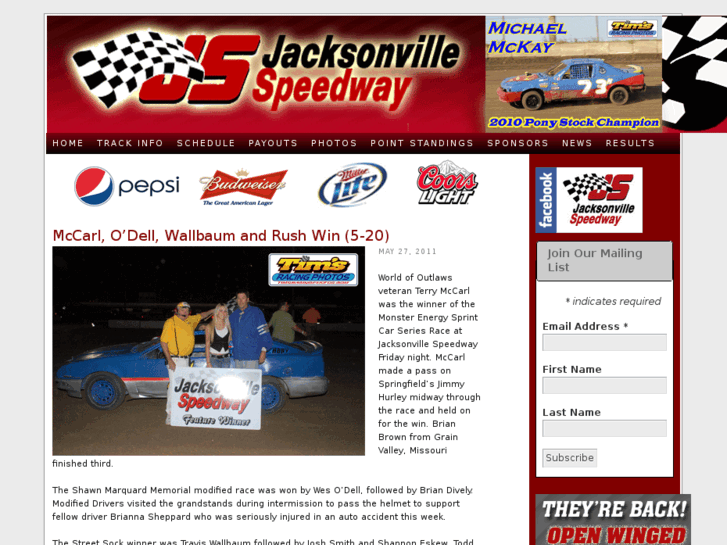 www.jacksonvillespeedway.com