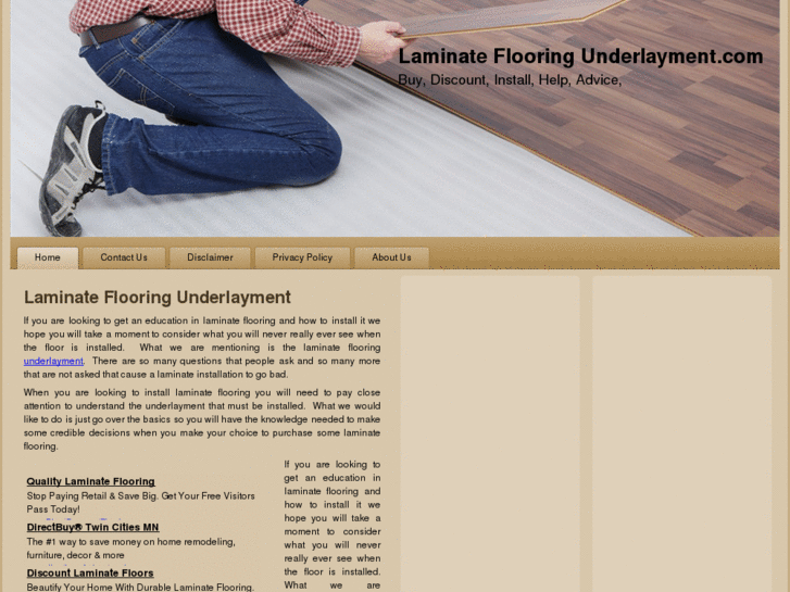 www.laminateflooringunderlayment.com