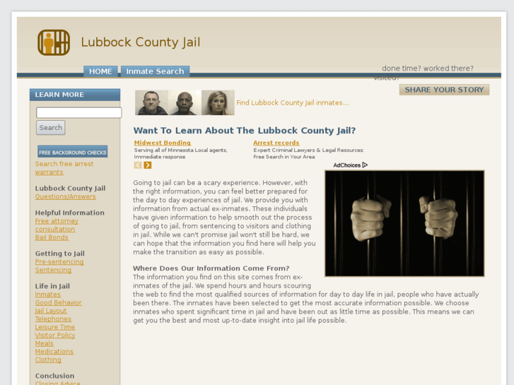 www.lubbockcojail.com