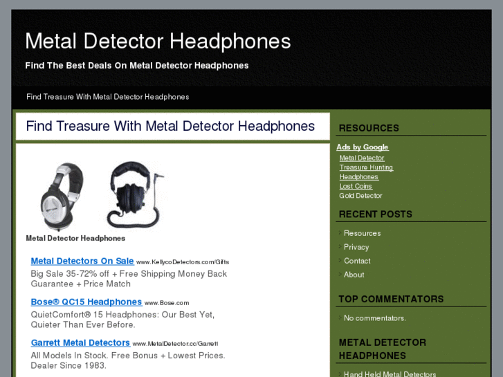 www.metaldetectorheadphones.org