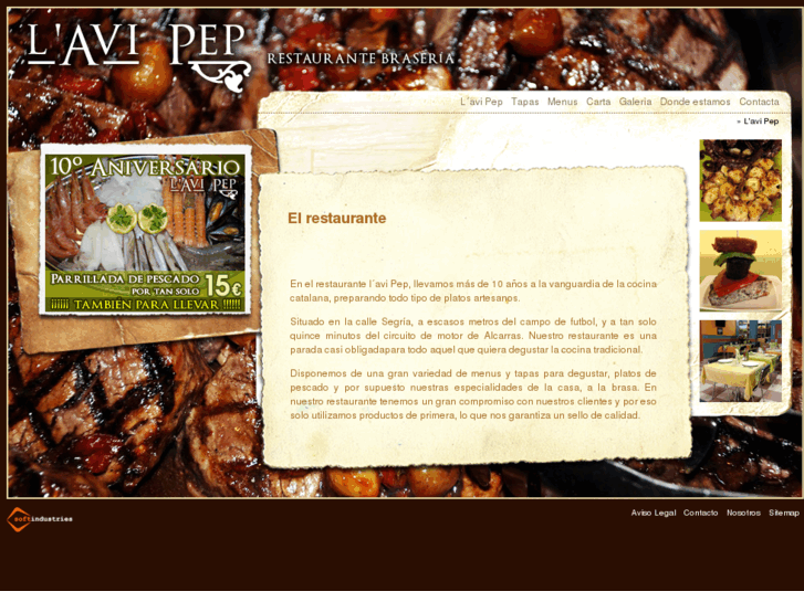 www.restaurantelavipep.com