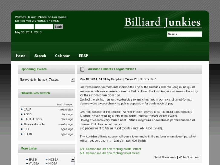 www.billiard-junkies.org