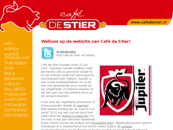 www.cafedestier.nl