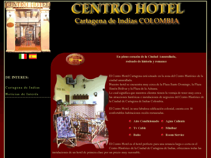 www.centrohotelcartagena.net