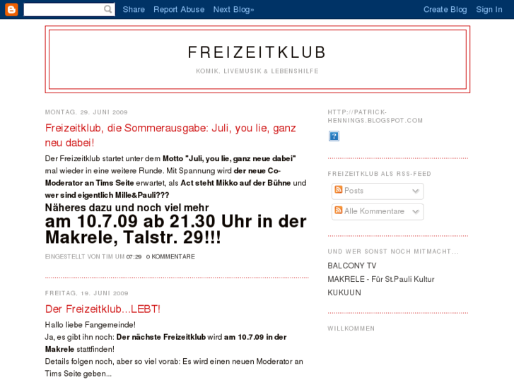 www.freizeitklub.com