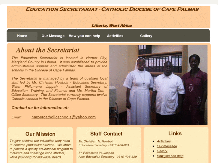 www.harperdioceseedu.org