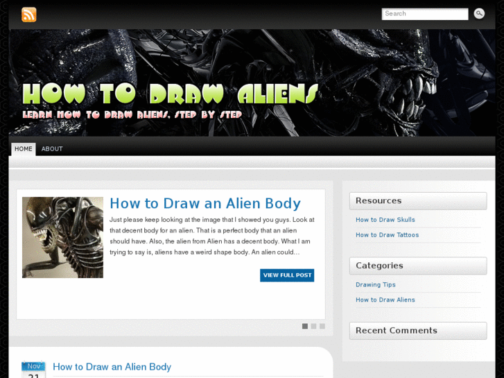 www.howtodrawaliens.com