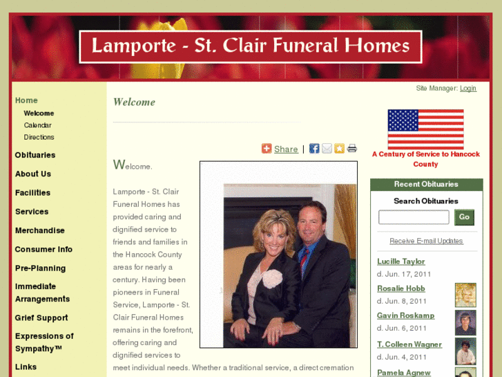 www.lamportefuneralhomes.com