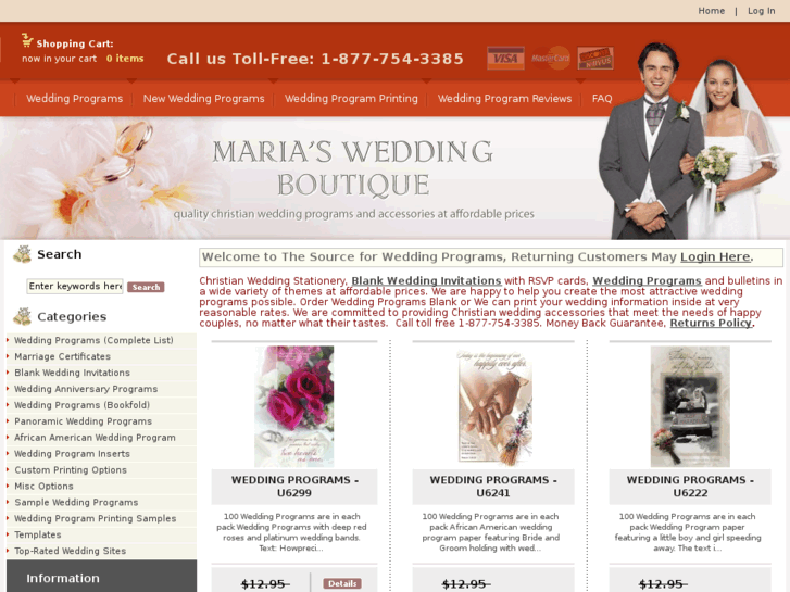 www.mariasweddingboutique.com