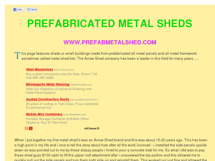 www.prefabmetalshed.com