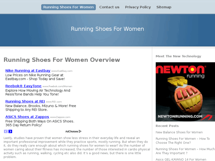 www.runningshoesforwomen.net