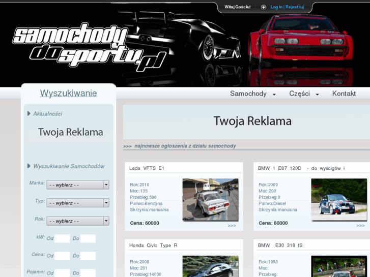 www.samochodydosportu.pl