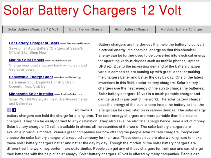 www.solarbatterychargers12volt.com