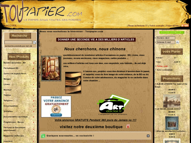 www.toupapier.net