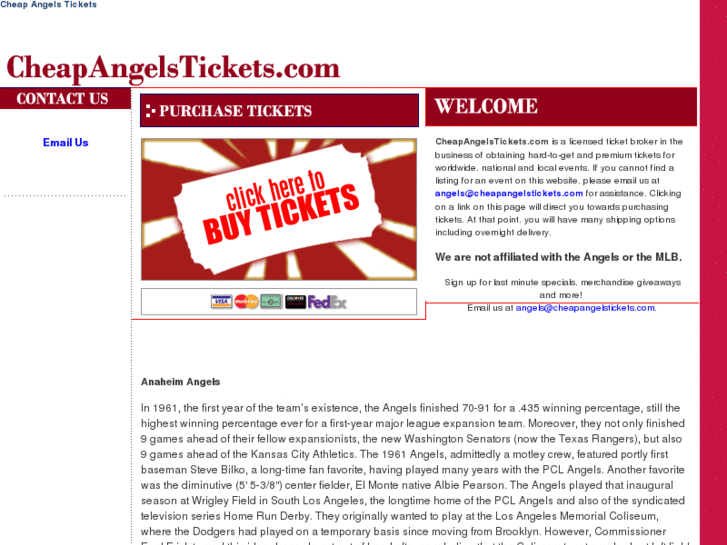 www.cheapangelstickets.com