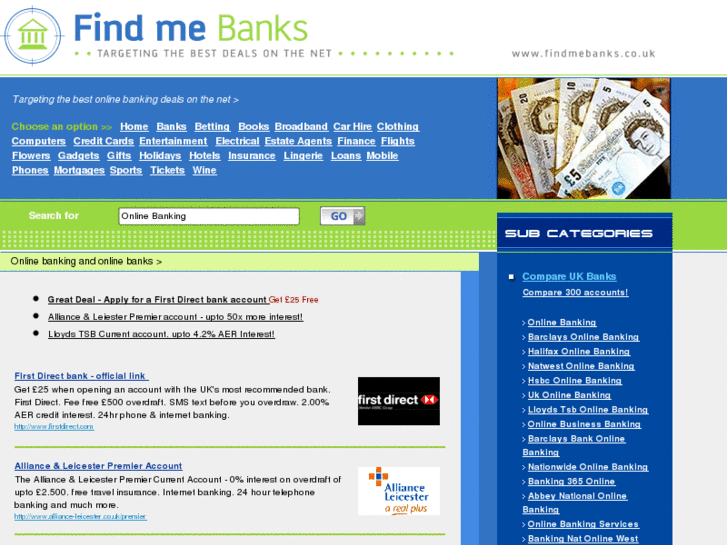 www.findmebanks.co.uk