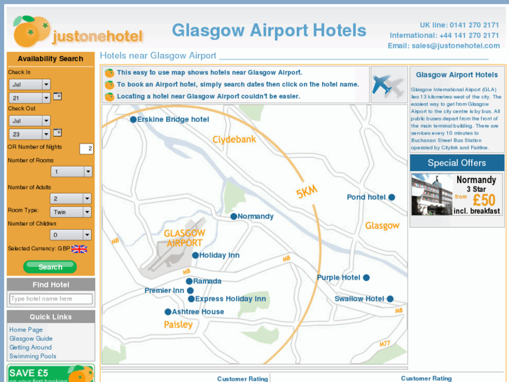 www.glasgow-airporthotels.com