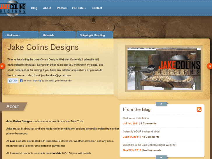 www.jakecolinsdesigns.com