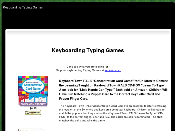 www.keyboardingtypinggames.com