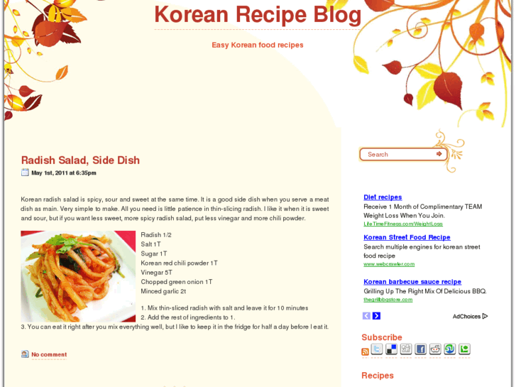 www.korean-food-recipe.com