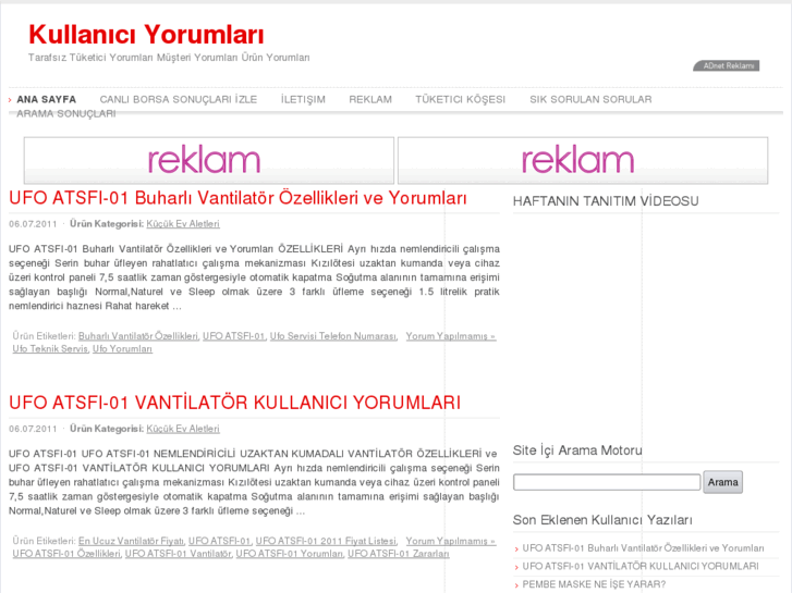 www.kullaniciyorumlari.net