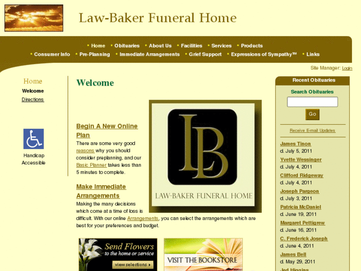 www.law-bakerfuneralhome.com