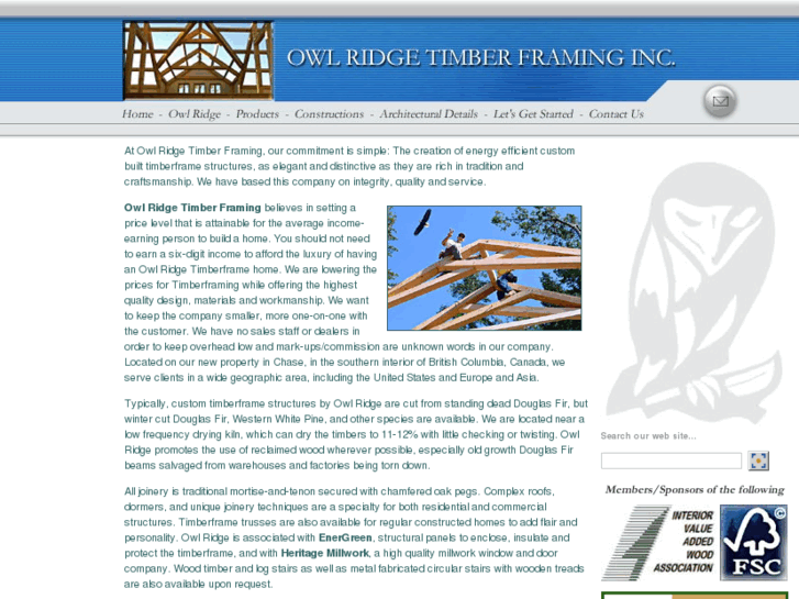 www.owlridgetimberframing.com