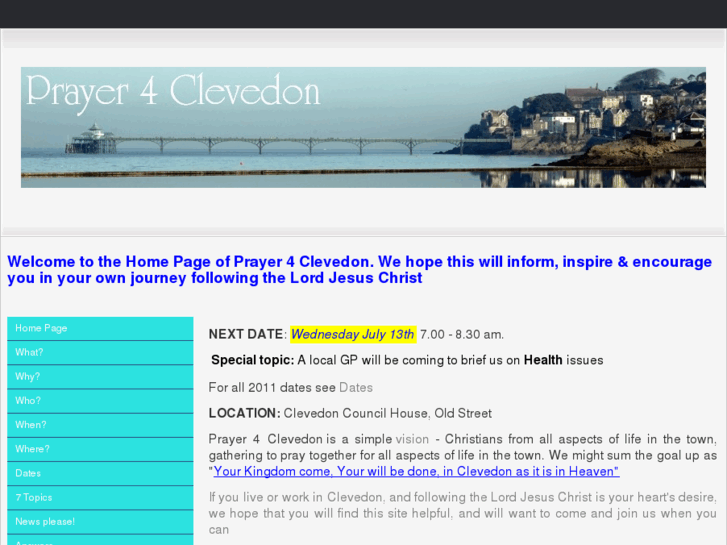 www.prayer4clevedon.net