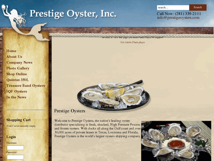 www.prestigeoysters.com