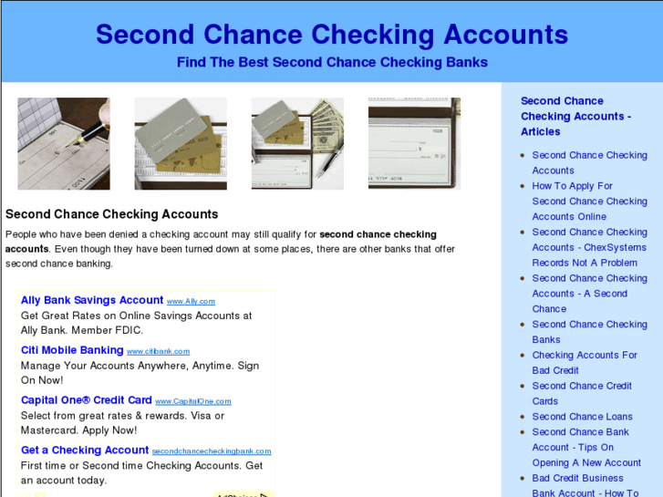 www.secondchance-checkingaccounts.com