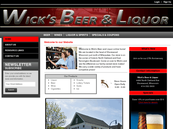 www.wicksbeerliquor.com