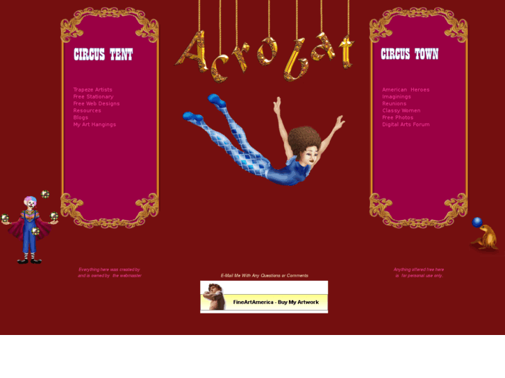 www.acrobatinpink.com