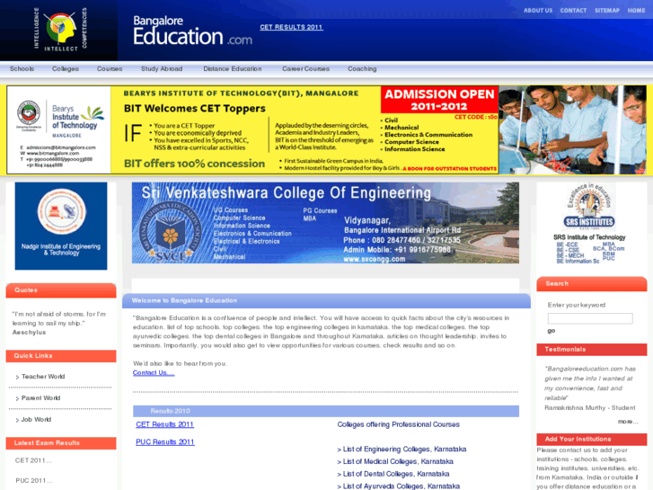 www.bangaloreeducation.com