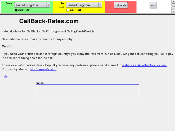 www.callback-rates.com