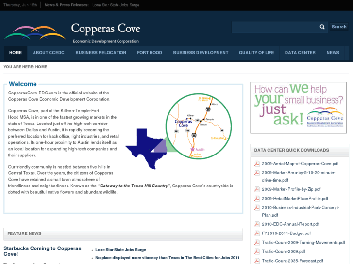 www.copperascove-edc.com